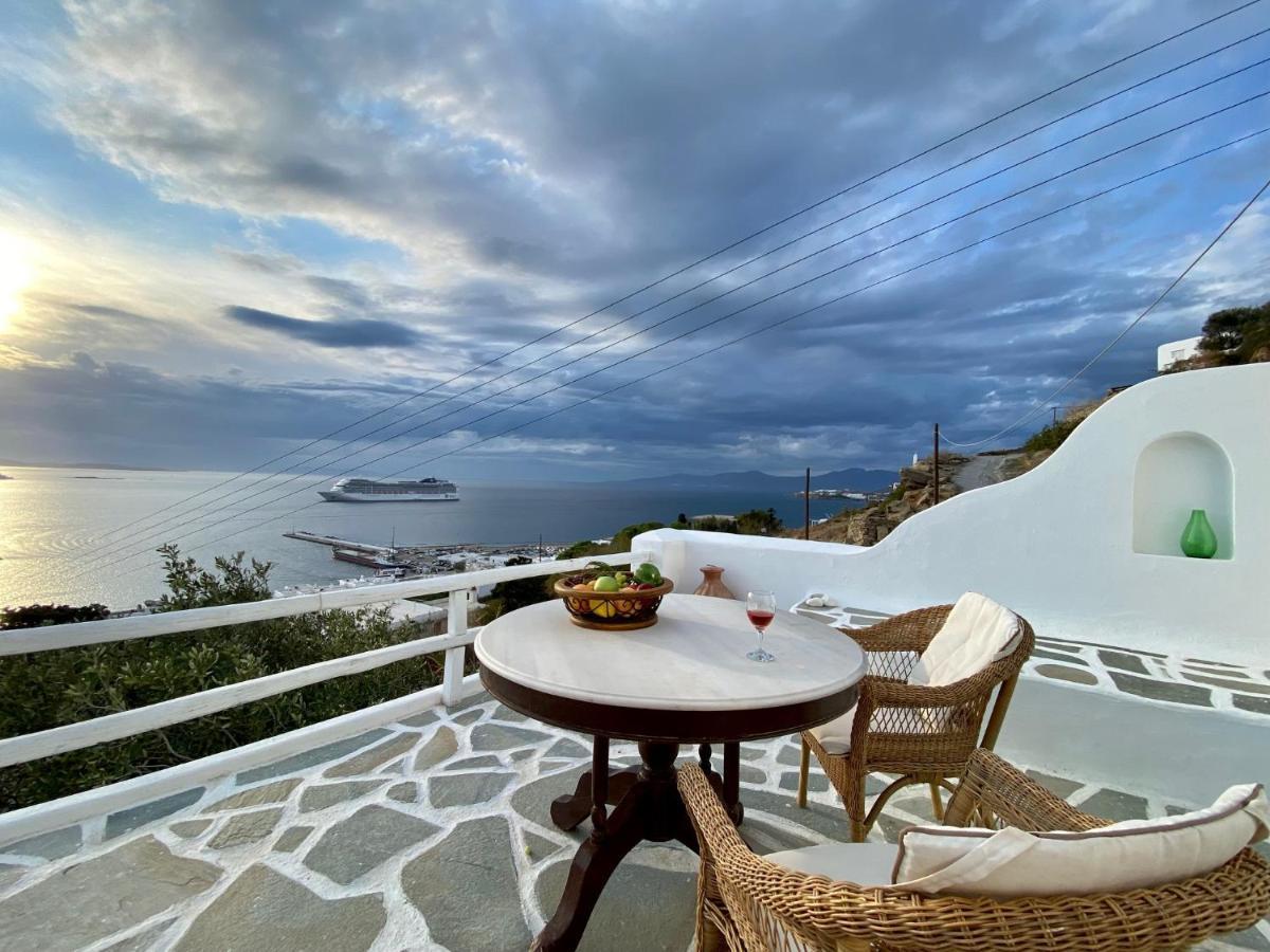 Anemones Sea View Apartman Mykonos Town Kültér fotó
